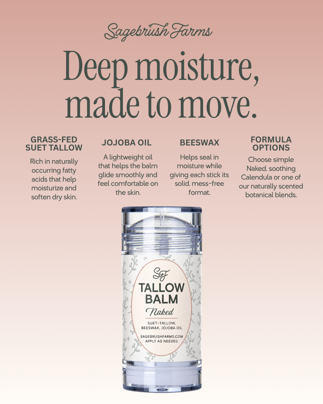 The Complete Tallow Stick Balm Bundle